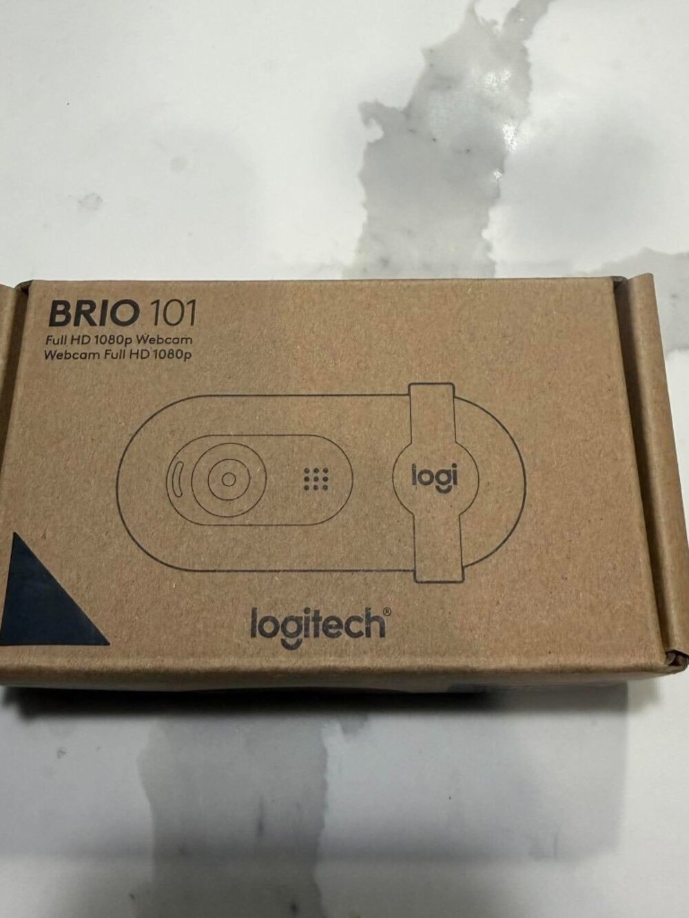 Logitech Brio 101 Full HD 1080p Webcam Graphite Like New